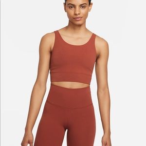 NWT Nike Yoga Luxe Women's Infinalon Crop Top